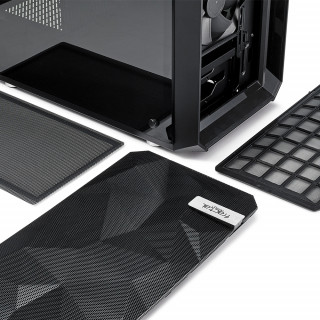 Fractal Design Meshify C Mini (Edzett üveg) - Fekete PC