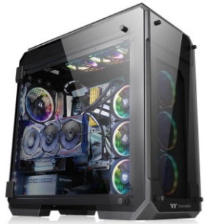 Thermaltake View 71 TG (Edzett üveg) - Fekete PC