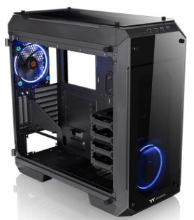 Thermaltake View 71 TG (Edzett üveg) - Fekete PC