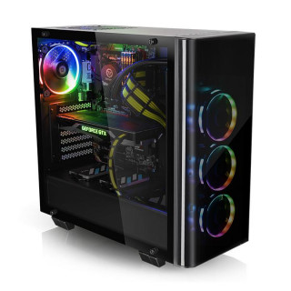 Thermaltake View 21 TG (Ablakos) - Fekete PC