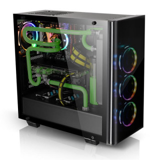 Thermaltake View 21 TG (Ablakos) - Fekete PC