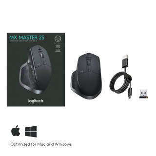 Logitech MX Master 2S [Vez.nélküli] - Grafit PC