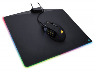 Corsair Gaming MM800 RGB Polaris FEKETE [ Led testreszabható világítás max. 15 zónás, 350 x 260 mm, 1,8m kábel PC