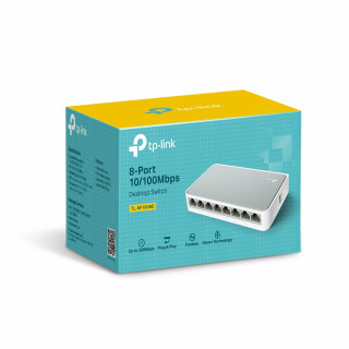 TP-Link TL-SF1008D 8-Port 10/100 Mbps Desktop Switch PC