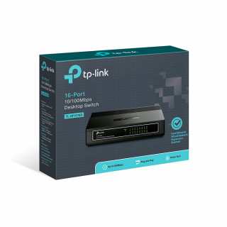 TP-Link TL-SF1016D 16-Port 10/100 Mbps Desktop Switch PC