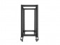 Lanberg open rack 19' 22U/600x800mm black thumbnail