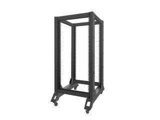 Lanberg open rack 19' 22U/600x800mm black PC