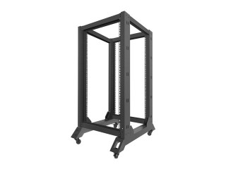 Lanberg open rack 19' 22U/600x800mm black PC