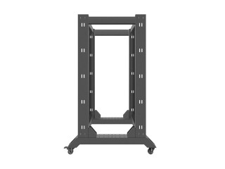 Lanberg open rack 19' 22U/600x800mm black PC