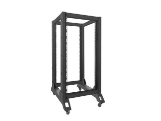 Lanberg open rack 19' 22U/600x800mm black PC