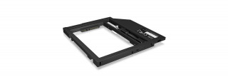 Raidsonic IB-AC649 Adapter for a 2,5' HDD/SSD in notebook (9,5mm) DVD bay  Black PC