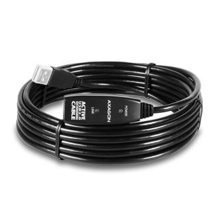 AXAGON ADR-205 USB Repeater cable 5m Black PC