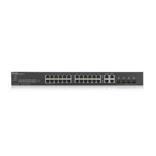 ZyXEL GS1920-24v2 28port GbE LAN L2 menedzselhető switch PC