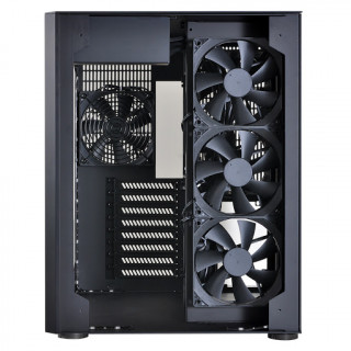 Lian Li PC-O8 WX Midi Tower Fekete PC