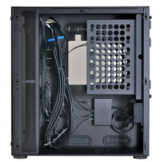 Lian Li PC-O8 WX Midi Tower Fekete PC