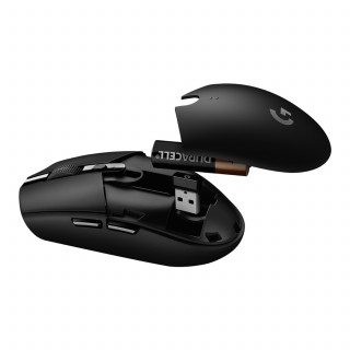 Logitech G G305 egér Jobbkezes Vezeték nélküli RF Optikai 12000 DPI Fekete PC