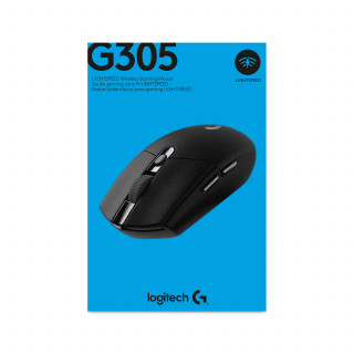 Logitech G G305 egér Jobbkezes Vezeték nélküli RF Optikai 12000 DPI Fekete PC