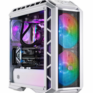 Cooler Master MasterCase H500P Mesh ARGB Midi Tower Fehér PC