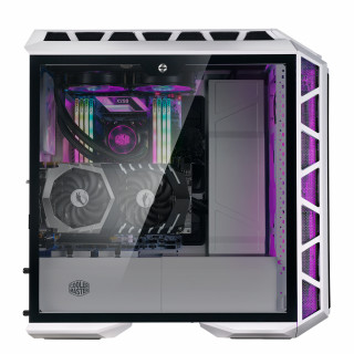 Cooler Master MasterCase H500P Mesh ARGB Midi Tower Fehér PC