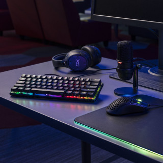 HYPERX Vezetékes Billentyűzet Alloy Origins 60 RGB HX Red Mechanikus USB US PC