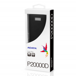 PBANK ADATA P20000D külső akkumulátor Kék Lítium-ion (Li-ion) 20000 mAh Mobil