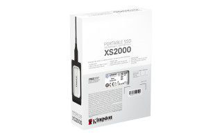 Kingston Technology XS2000 500 GB Fekete, Ezüst PC