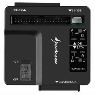 HDD-DOCK Sharkoon DriveLink Adapter Combo SATA-IDE (USB3.0) PC