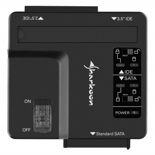 HDD-DOCK Sharkoon DriveLink Adapter Combo SATA-IDE (USB3.0) PC