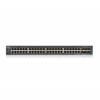 ZyXEL GS1920-48v2 48port GbE LAN 4port Gbe combo RJ45/SFP L2 menedzselhető switch PC