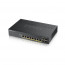 ZyXEL GS1920-8HPv2 8port GbE LAN PoE (130W) 2port Gbe combo RJ45/SFP L2 menedzselhető switch thumbnail