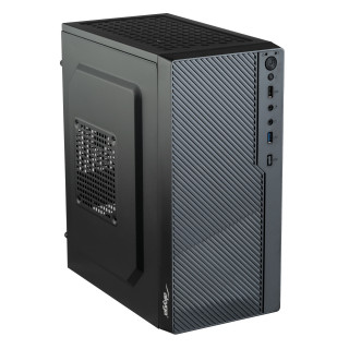 AKYGA Ház AK36BK Micro ATX Fekete, USB2.0+USB3.0 PC