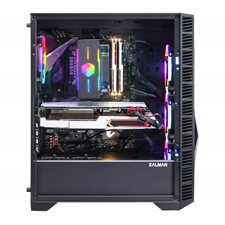 Zalman Z3 Iceberg Black Midi Tower Fekete PC