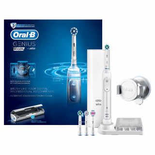 Oral-B Genius Pro 9000 fehér elektromos fogkefe Otthon