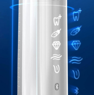 Oral-B Genius X 20000 Sensitive tokkal és pótfejekkel fehér elektromos fogkefe szett Otthon