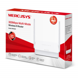 Mercusys MW302R vezetéknélküli router Egysávos (2,4 GHz) Fast Ethernet Fehér PC