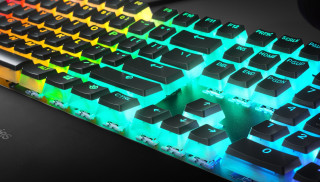 Steelseries PrismCaps angol billentyűkészlet fekete (104 keys) (60218) PC