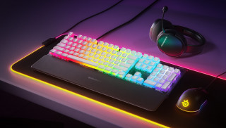 Steelseries PrismCaps angol billentyűkészlet fehér (104 keys) (60219) PC