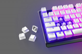 Steelseries PrismCaps angol billentyűkészlet fehér (104 keys) (60219) PC