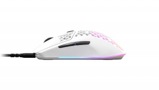 Steelseries Aerox 3 (2022) Snow optikai USB gaming egér fehér (62603) PC