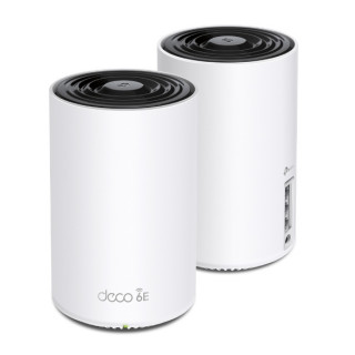 TP-LINK Deco XE75 (2-pack) AXE5400 Whole Home Mesh Wi-Fi 6E rendszer (Tri-Band) PC