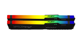 Kingston 32GB DDR5 6000MHz Kit(2x16GB) Fury Beast RGB Black PC