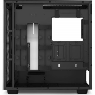 NZXT H7 Flow Fehér/Fekete (Táp nélküli) ablakos ATX ház PC