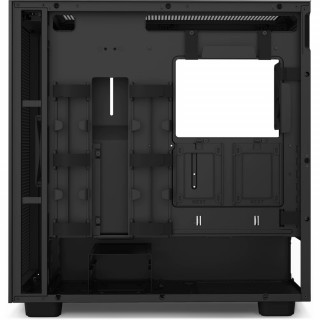 NZXT H7 Flow Fekete (Táp nélküli) ablakos ATX ház PC