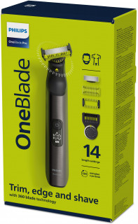 Philips OneBlade Pro QP6551/17 Hybrid Borotva Otthon