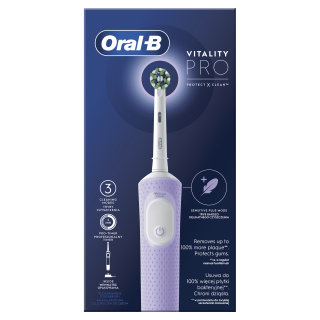 Oral-B D103 elektromos fogkefe Vitality Lila Otthon