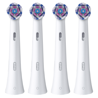 Oral-B iO fogkefefej Radiant 4 db Fehér Otthon