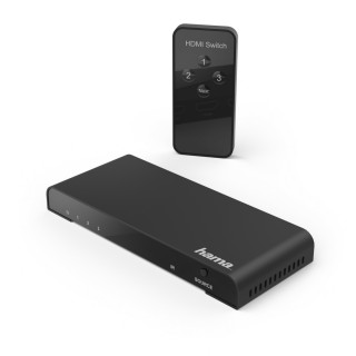 HDMI Switcher 3x1, 4K, Távirányítóval PC