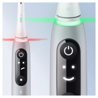 Oral-B iO Series 6 opálszürke elektromos fogkefe Otthon