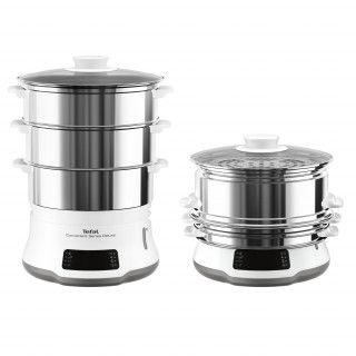 Tefal VC502D10 Convenient Series Deluxe XL fehér-inox ételpároló Otthon