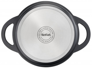 Tefal E2184634 Trattoria öntött alumínium fedős 24 cm-es fekete lábas Otthon